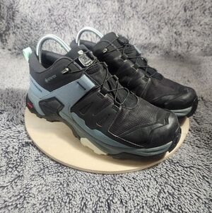 Salomon X Ultra 4 Gore-Tex Hiking Trail Running Shoes Women's Size 7.5